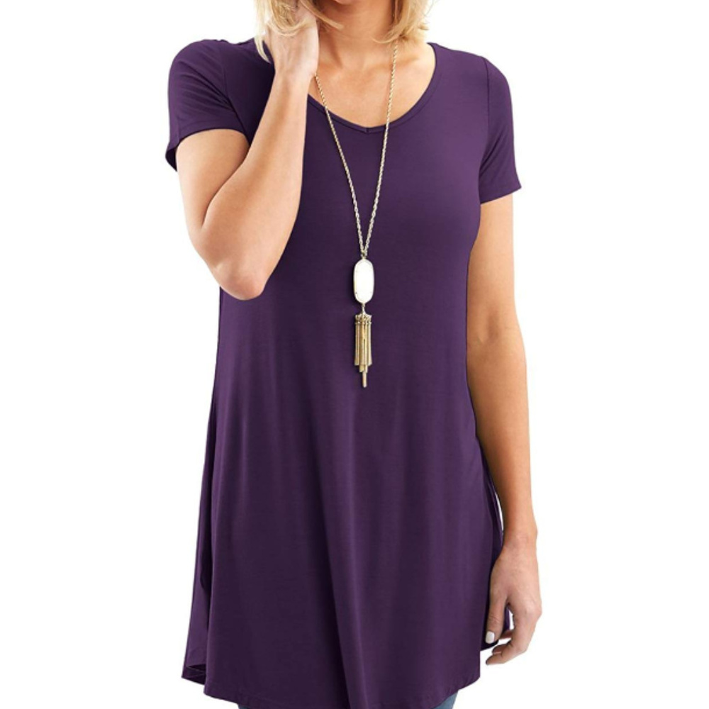 Posh by Anna Women's Designer V-Neck Short & Long